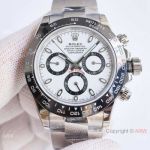 Clean Factory 1-1 Copy Rolex Daytona Dandong 7750 Watch Black Ceramic Bezel Panda Face